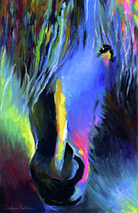 electric-stallion-horse-painting-svetlana-novikova
