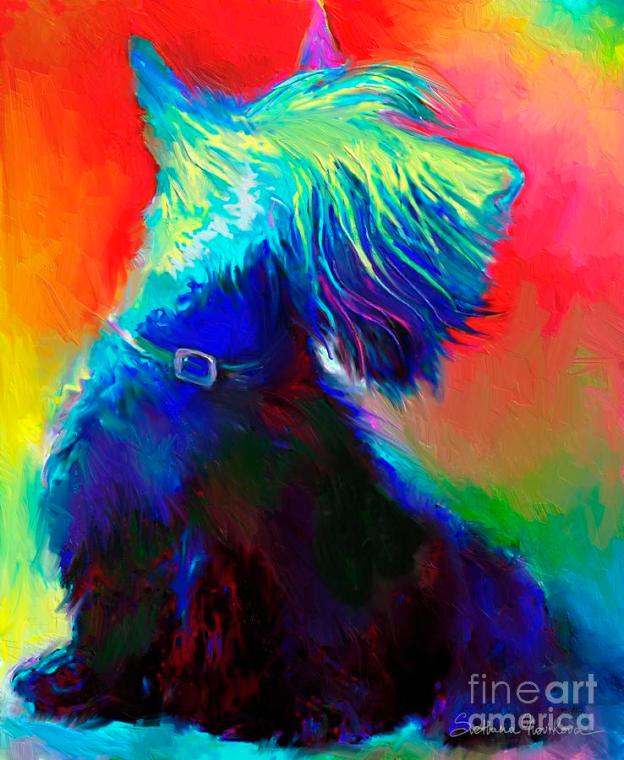 scottish-terrier-dog-painting-svetlana-novikova